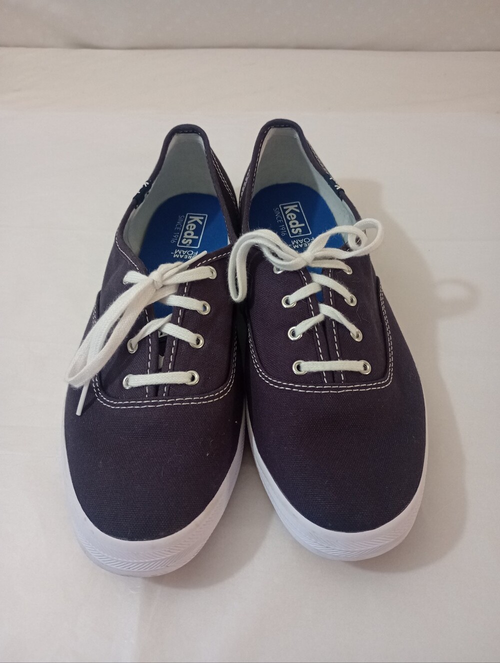 Keds Canvas Sneakers in Navy and White